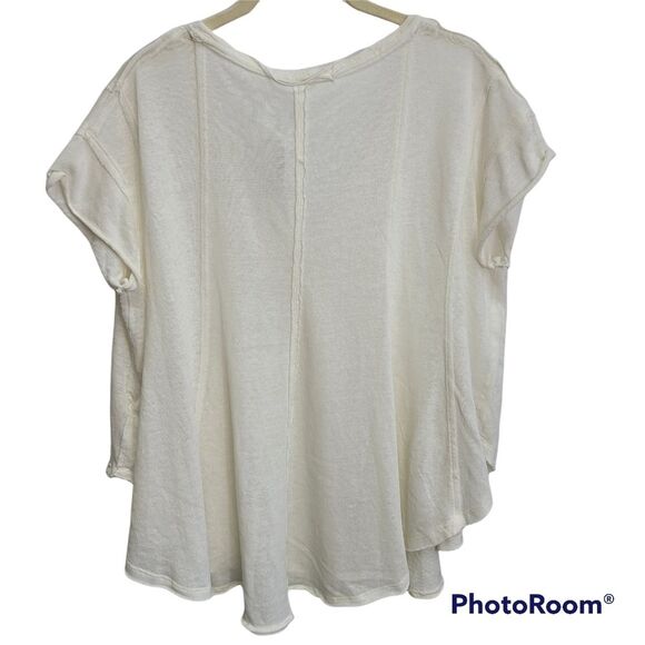 FREE PEOPLE Sammie Tee Size XSMALL - Picture 5 of 12